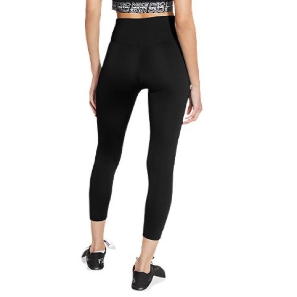 Nike Women's One Mid-Rise Crop Tights Sz M - Picture 2 of 11